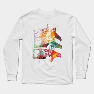 Thoracic vertebrae Long Sleeve T-Shirt